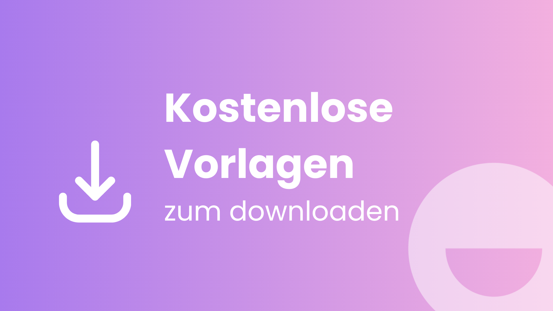 Vorlagen kostenlos herunterladen | Hoomans